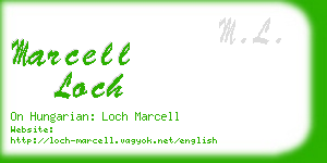 marcell loch business card
